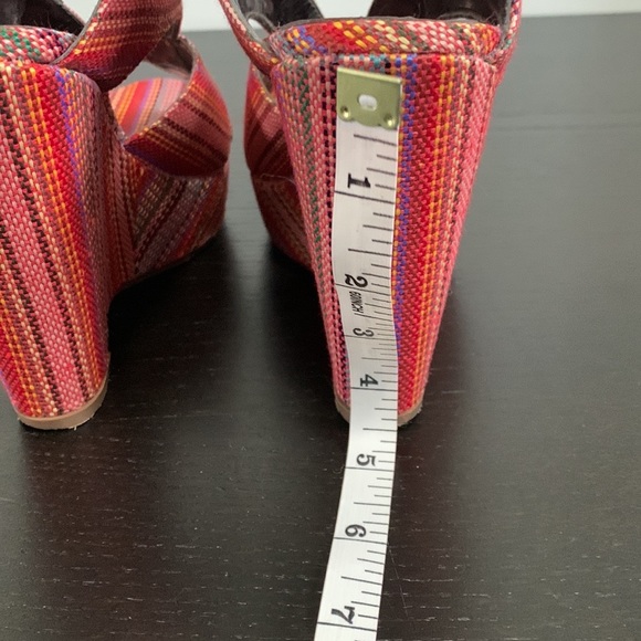 CROMA VINTAGE wedge fabric heel - Picture 11 of 11